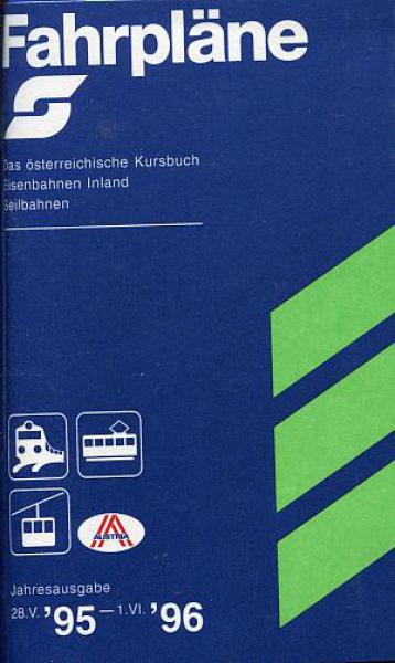 Kursbuch ÖBB 1995 / 1996