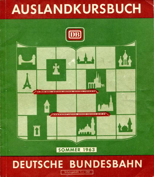 DB Auslandkursbuch 1963