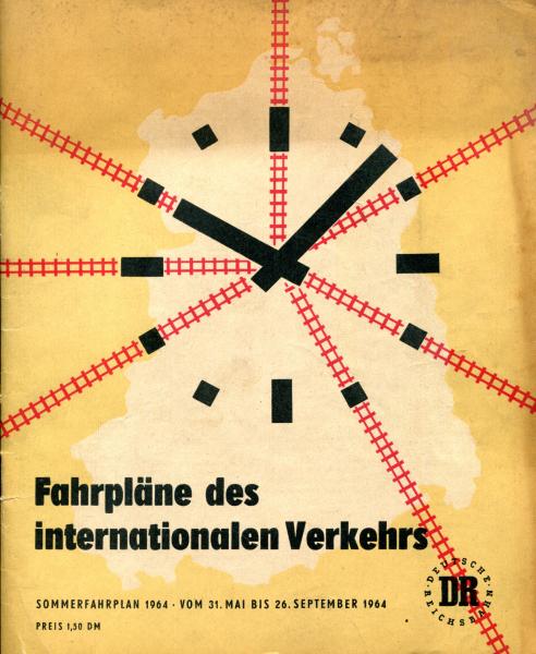Fahrpläne des internationalen Verkehrs 1964