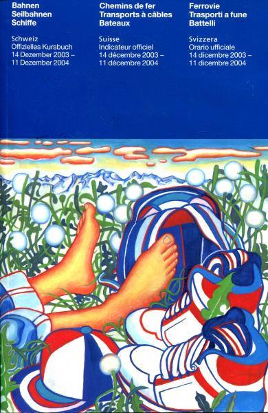 Kursbuch SBB Schweiz 2003 / 2004