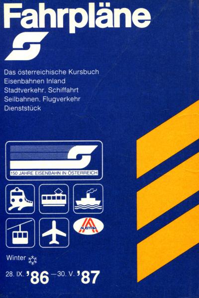 Kursbuch Österreich 1986 / 1987