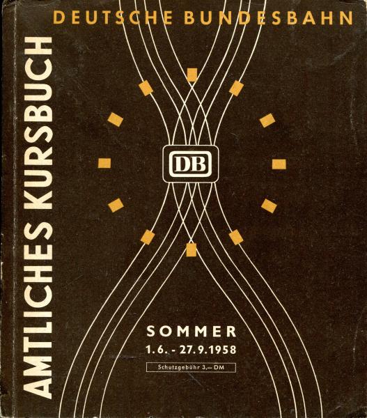Kursbuch DB 1958