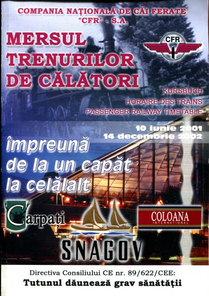 Kursbuch Rumänien 2001 / 2002