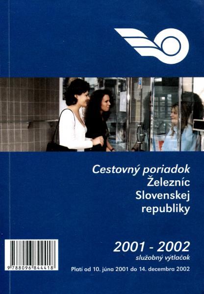 Kursbuch Slowakei 2001 / 2002