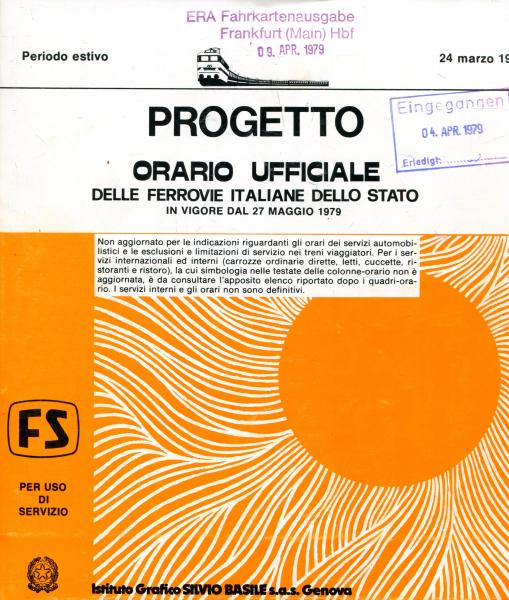 Kursbuch Italien 1979