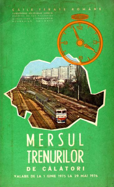 Kursbuch Rumänien 1975 / 1976