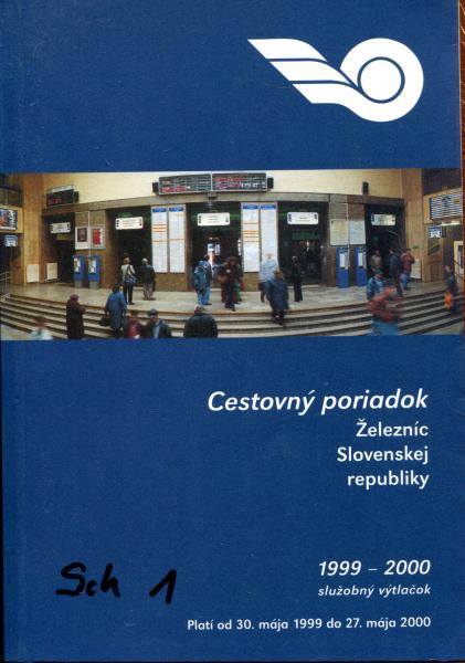 Kursbuch Slowakei 1999 / 2000