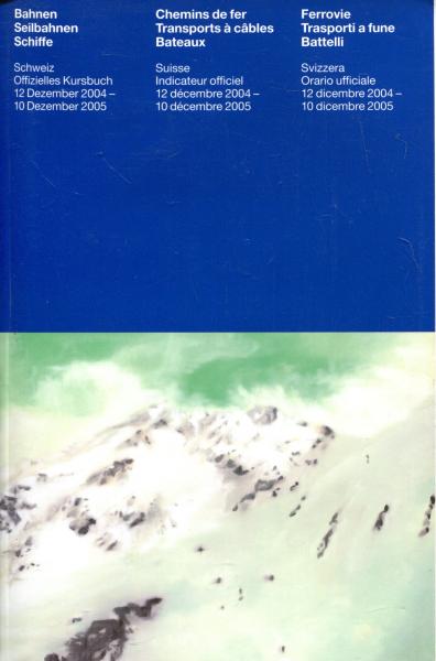 Kursbuch Schweiz 2004 / 2005