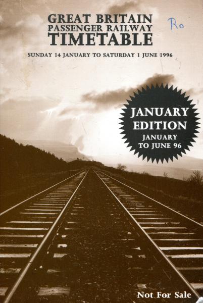 Kursbuch Great Britain 1996