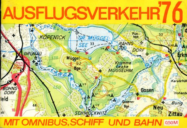 Ausflugsverkehr BVB Berlin 1976