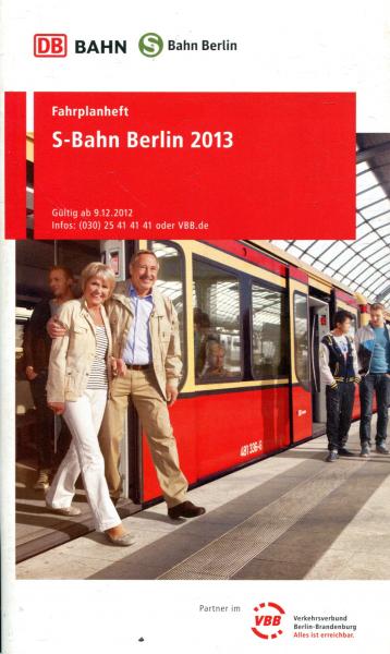 Fahrplan S-Bahn Berlin 2013