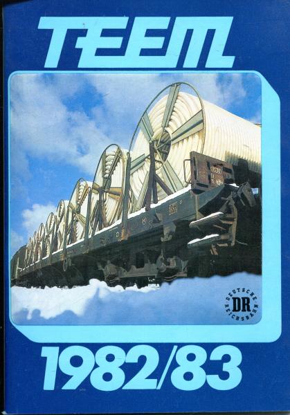 TEEM Internationale Schnellgüterzüge 1982 / 1983