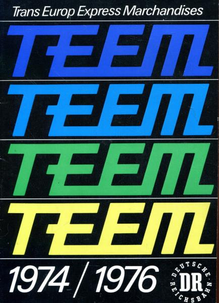 TEEM Güterkursbuch DR 1974 / 1976