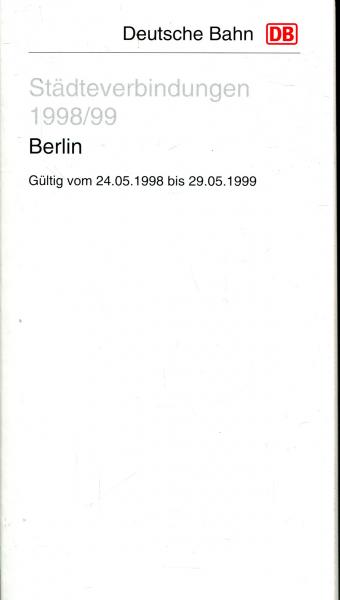 Städteverbindungen Berlin 1998 / 1999