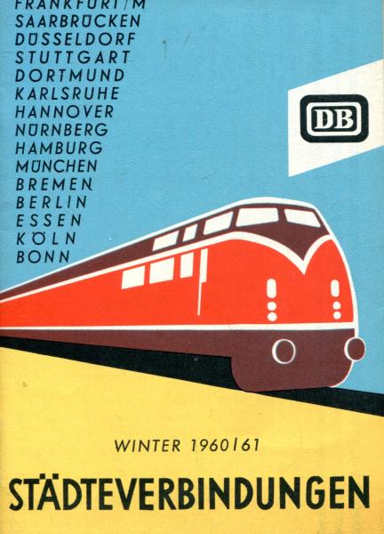 Städteverbindungen DB 1960 / 1961