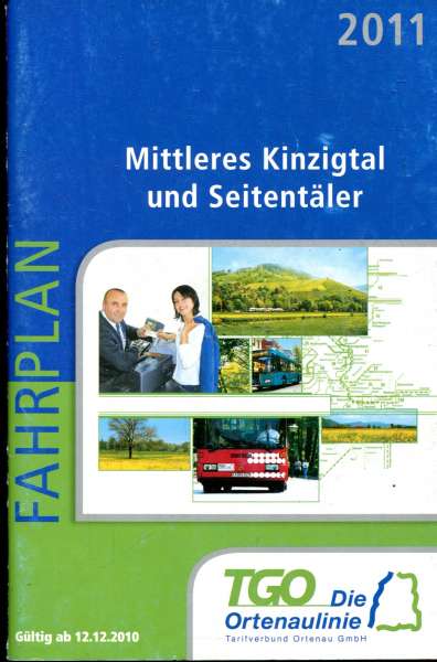 Fahrplan Mittleres Kinzigtal und Seitentäler 2011