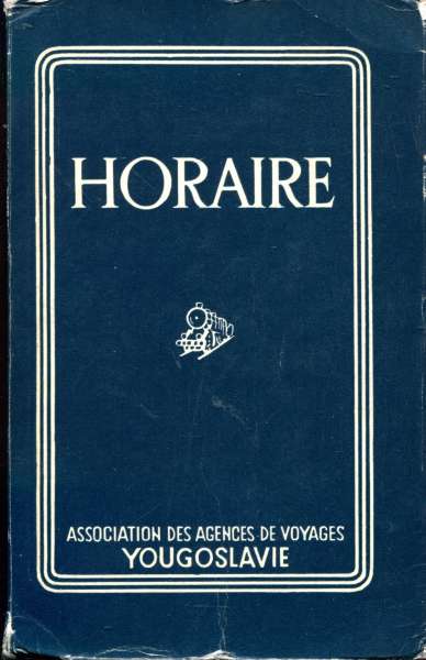 Kursbuch Jugoslawien 1961 / 1962
