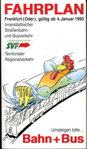 Fahrplan Frankfurt (Oder) 1993