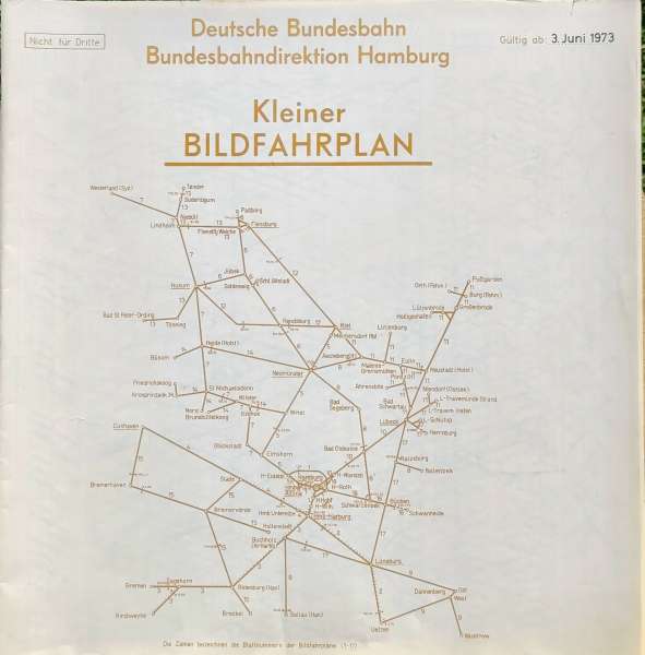 Kleiner Bildfahrplan BD Hamburg ab Juni 1973