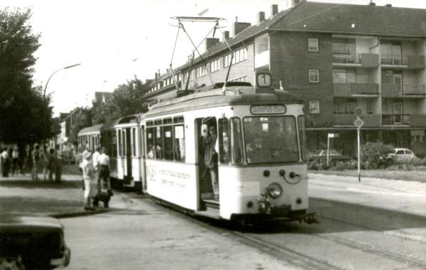 Straßenbahn Neuss 7.8.1971 Letzter Tag