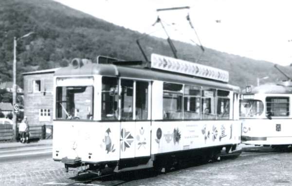 Straßenbahn Heidelberg 1971