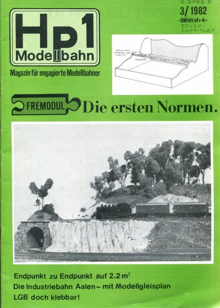 HP Heft 03 / 1982 Magazin für engagierte Modellbahner