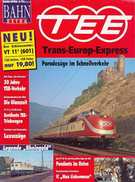 TEE Trans Europ Express Paradezüge im Schnellverkehr