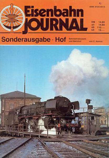 Hof Bahnbetriebswerk und Bahnhof