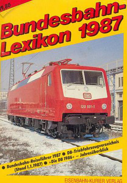 Bundesbahn Lexikon 1987