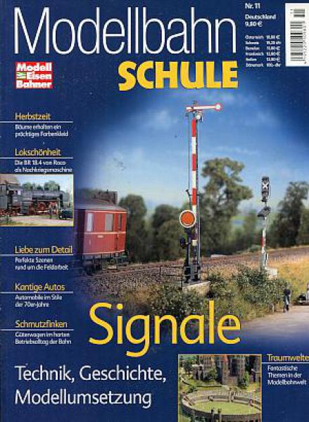 Modellbahnschule Heft 11 Signale