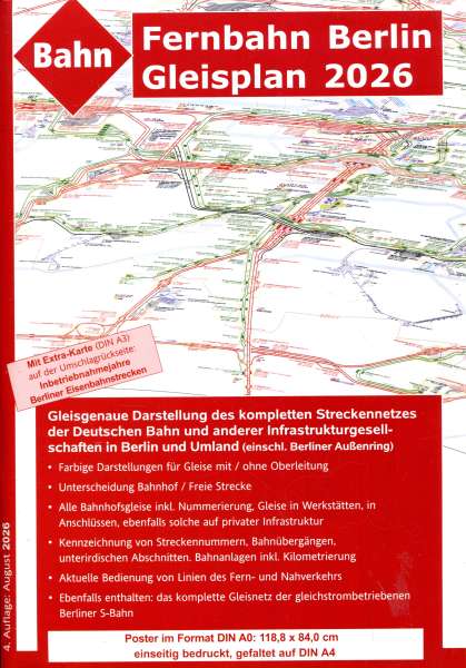 Fernbahn Berlin Gleisplan 2026