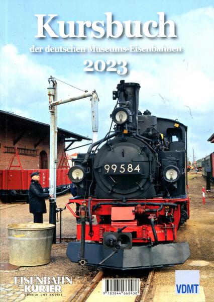Kursbuch der deutschen Museums-Eisenbahnen 2023