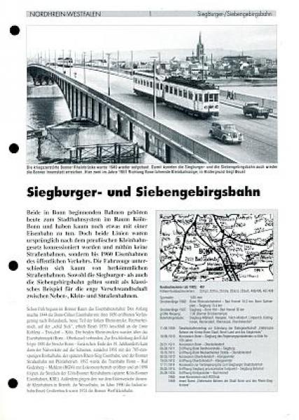Siegburger-/ Siebengebirgsbahn