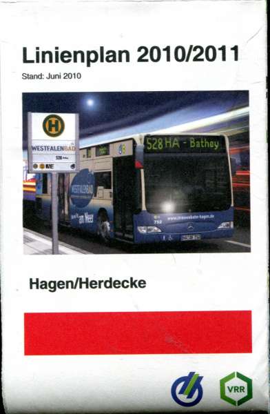 Linienplan Hagen Herdecke 2010 / 2011