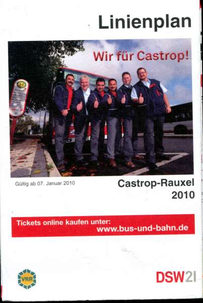 Linienplan Castrop-Rauxel 2010