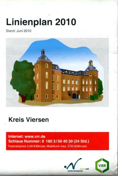 Linienplan Kreis Viersen 2010