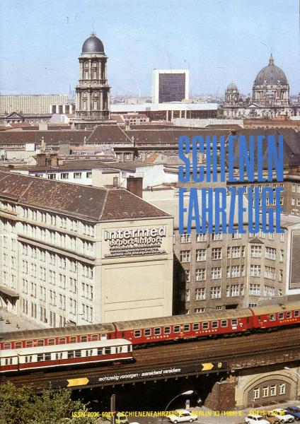Fachzeitschrift Schienenfahrzeuge Heft 5 / 1989