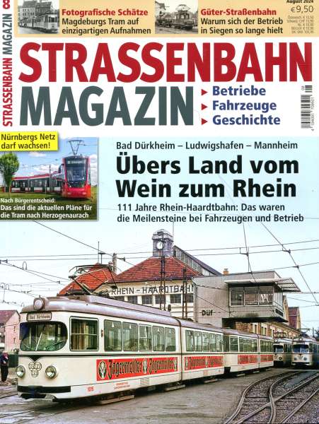 Strassenbahn Magazin Heft 08 / 2024