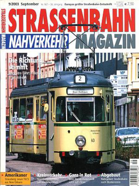 Strassenbahn Magazin 09 / 2003
