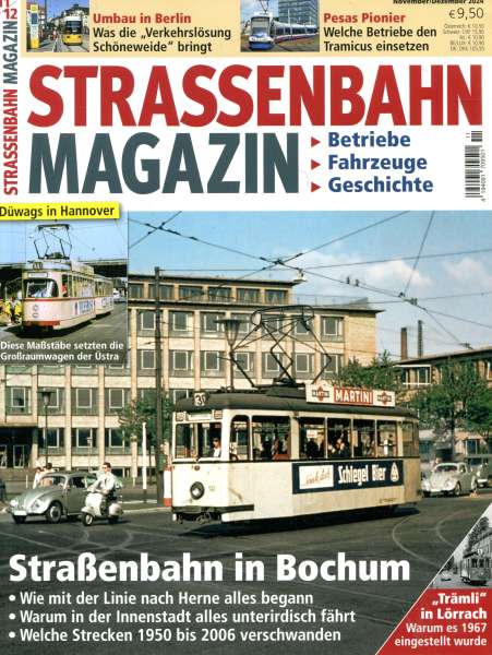 Strassenbahn Magazin Heft 11-12 / 2024