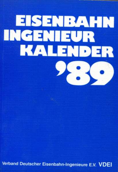 Eisenbahn Ingenieur Kalender 1989