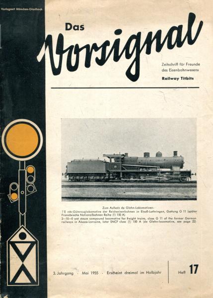 Zeitschrift Das Vorsignal Heft 17 Mai 1955