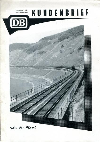DB Kundenbrief September 1960