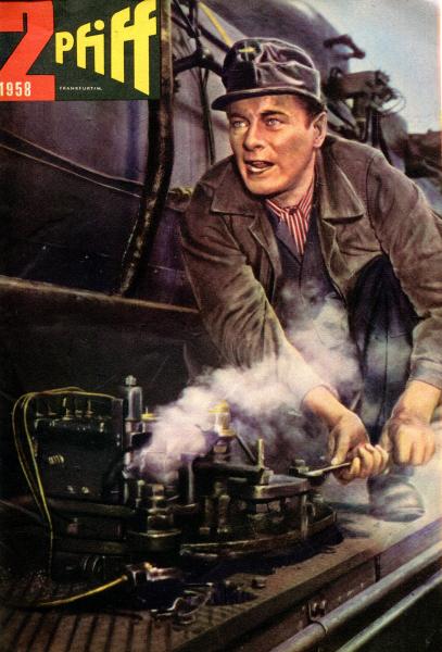 DB Zeitschrift Pfiff Heft 2 / 1958