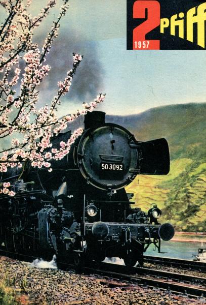 DB Zeitschrift Pfiff Heft 2 / 1957