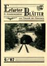 Erfurter Blätter 6 / 1982 75 Jahre Esperstedt – Oldislebener Eisenbahn