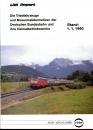 Die Triebfahrzeuge und Museumslokomotiven der Deutschen Bundesbahn und ihre Heimatbetriebswerke Stand 1.1.1990