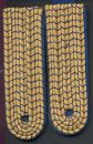 Schulterstücke DR blau III