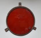 Vorsteckscheibe orange Glas für Signallampe Hauptsignal / Vorsignal