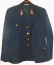 DR Herren Uniformjacke Gr. 58 mit Kragenspiegel rot altes Flügelrad